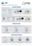 Detektory požáru a plynu