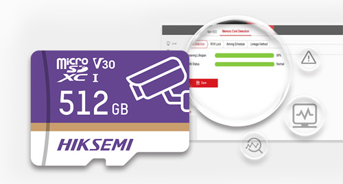 S.M.A.R.T. monitoring paměťových karet HIKSEMI GUARD PRO