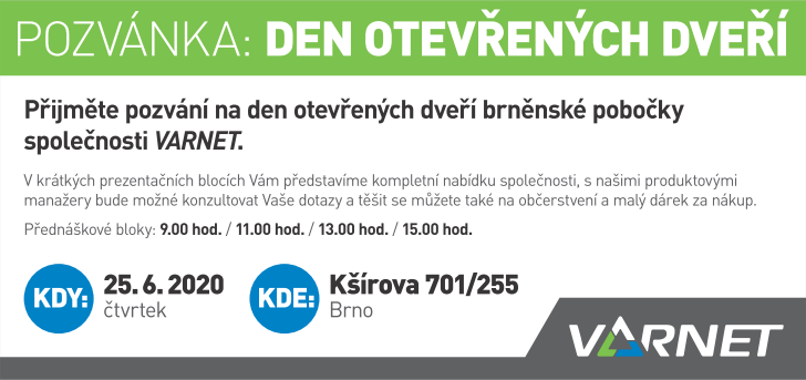 Pozvánka na Den otevřených dveří v Brně