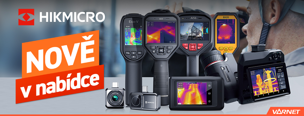 Nově v nabídce: Ruční termokamery HIKMICRO