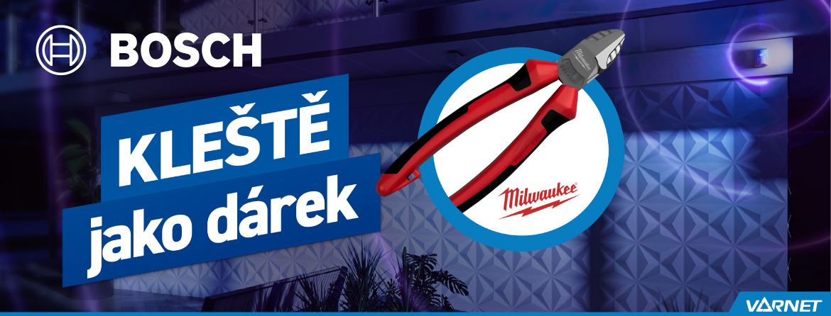 Diagonální štípací kleště Milwaukee jako dárek k detektorům Bosch