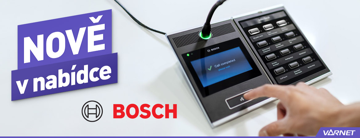 Systém veřejného ozvučení a evakuačního rozhlasu Bosch PRAESENSA