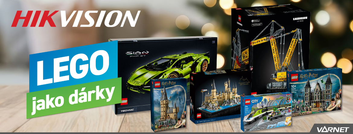 Stavebnice LEGO za nákup produktů Hikvision