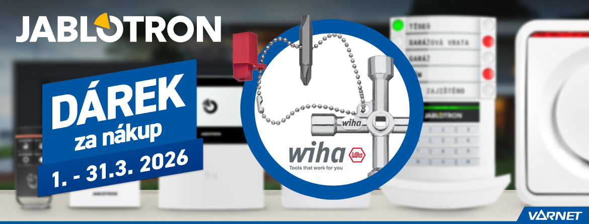 Klíč Wiha pro rozvodné skříně k nákupu produktů Jablotron