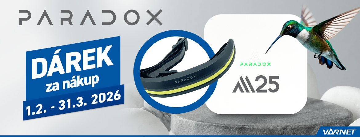 LED čelovka k nákupu ústředny Paradox M25