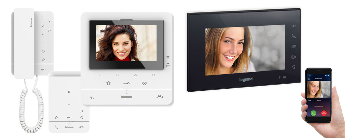 Audio a videotelefony Legrand–Bticino