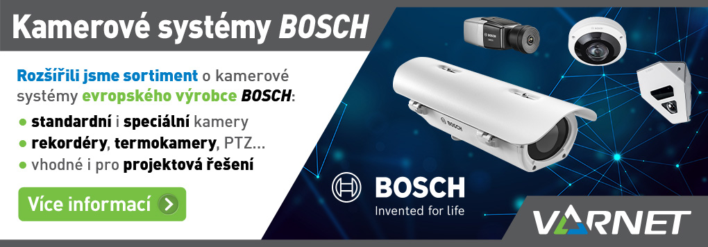 Kamerové systémy BOSCH