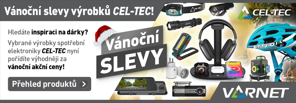 Vánoční slevy CEL-TEC 2024