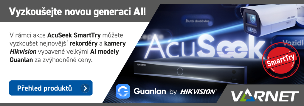 Hikvision Guanlan za zvýhodněné SmartTry ceny