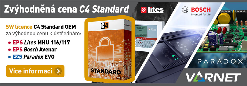 C4 Standard OEM za speciální zvýhodněnou cenu