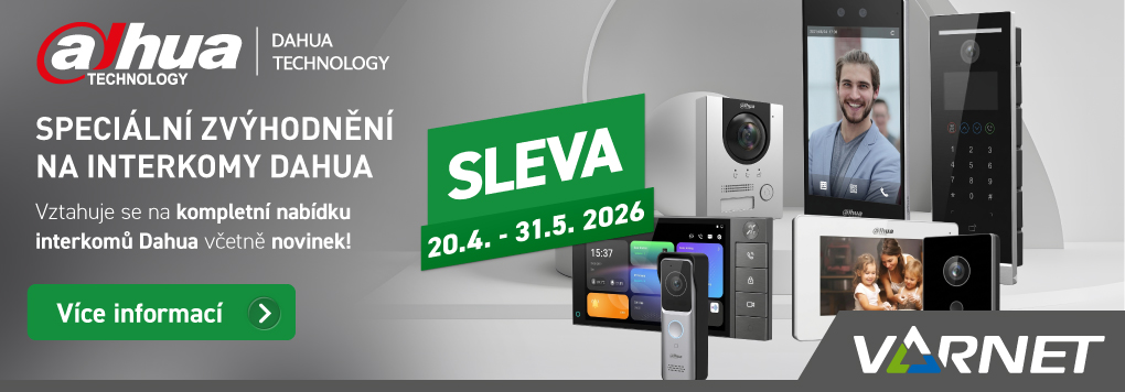 Dahua - sleva na interkomy