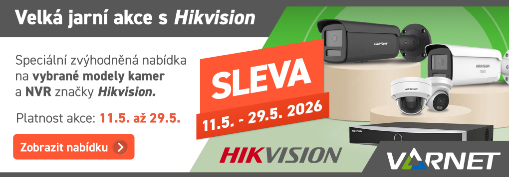 Jarní akce Hikvision