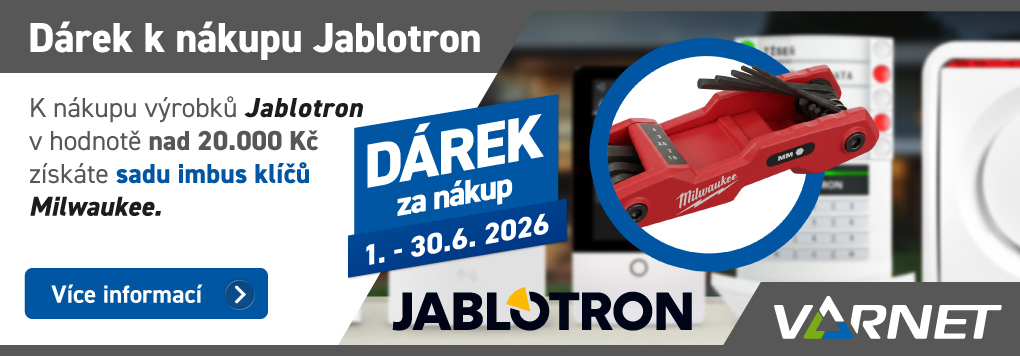 Sada imbus klíčů Milwaukee k nákupu produktů Jablotron