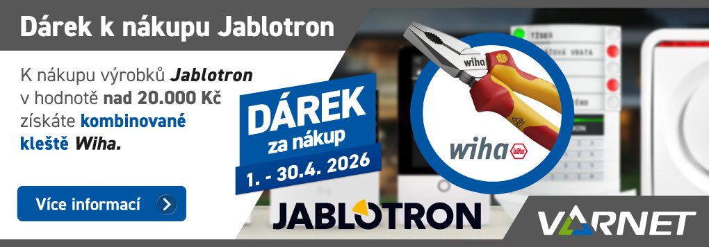 Kombinované kleště Wiha k nákupu produktů Jablotron