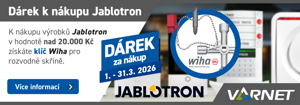 Klíč Wiha pro rozvodné skříně k nákupu produktů Jablotron