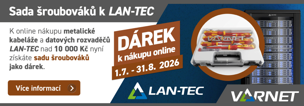 Sada šroubováků k nákupu produktů LAN-TEC