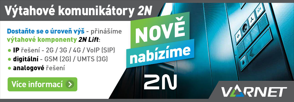 2N interkomy a příslušenství pro výtahy