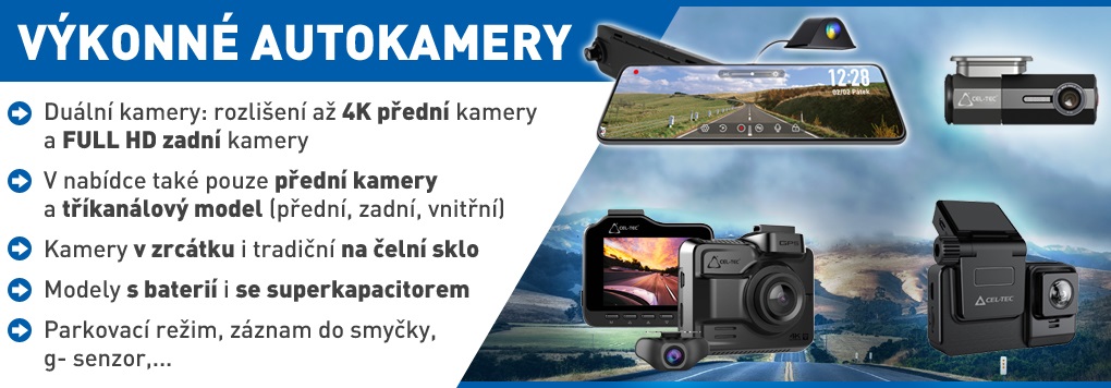 CEL auto kamery