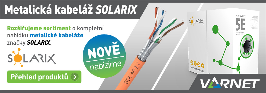Solarix metalická kabeláž