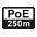 PoE napájení na 250m/10Mbps