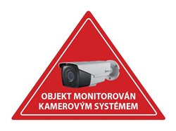 Samolepka CCTV inverzní