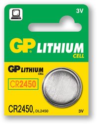 Baterie TYP 2450, GP lithium